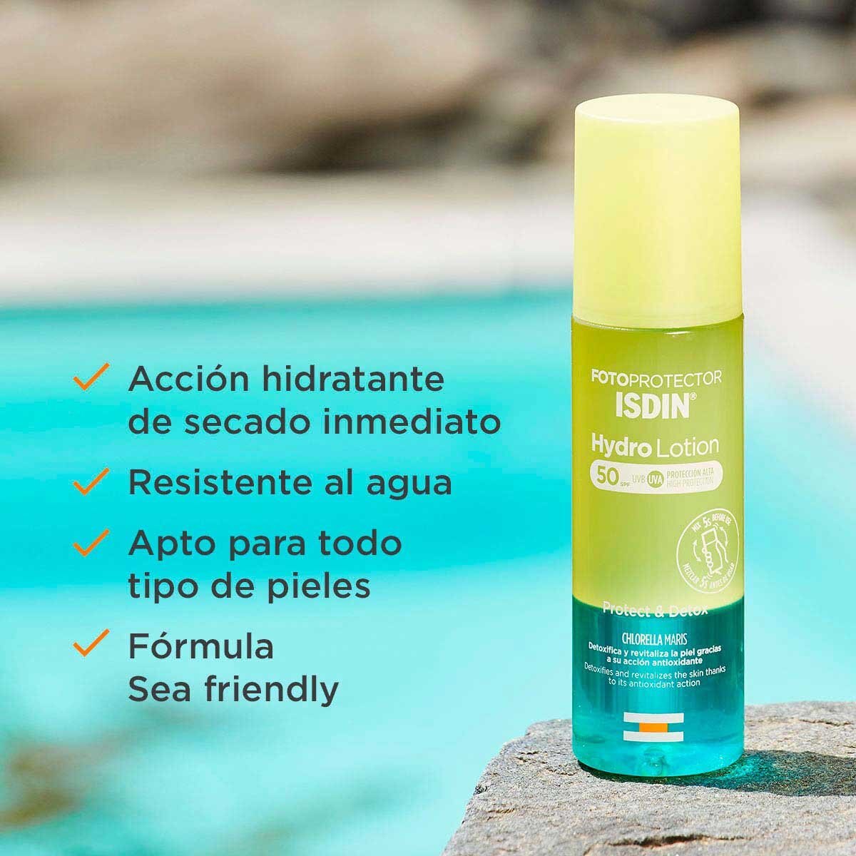 HIDROLOTION FOTOPROTECTOR FPS 50+ CORPORAL 200 ML.