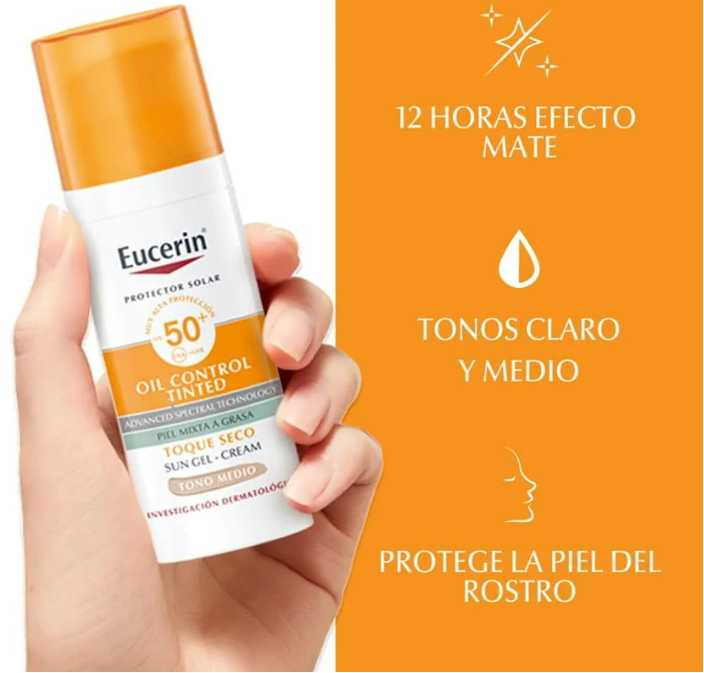 SUN FACE OIL CONTROL FPS 50+ TOQUE SECO 50 ML.
