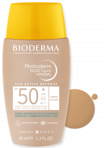 PHOTODERM NUDE TOUCH FPS 50+ TONO DORADO 40 ML.