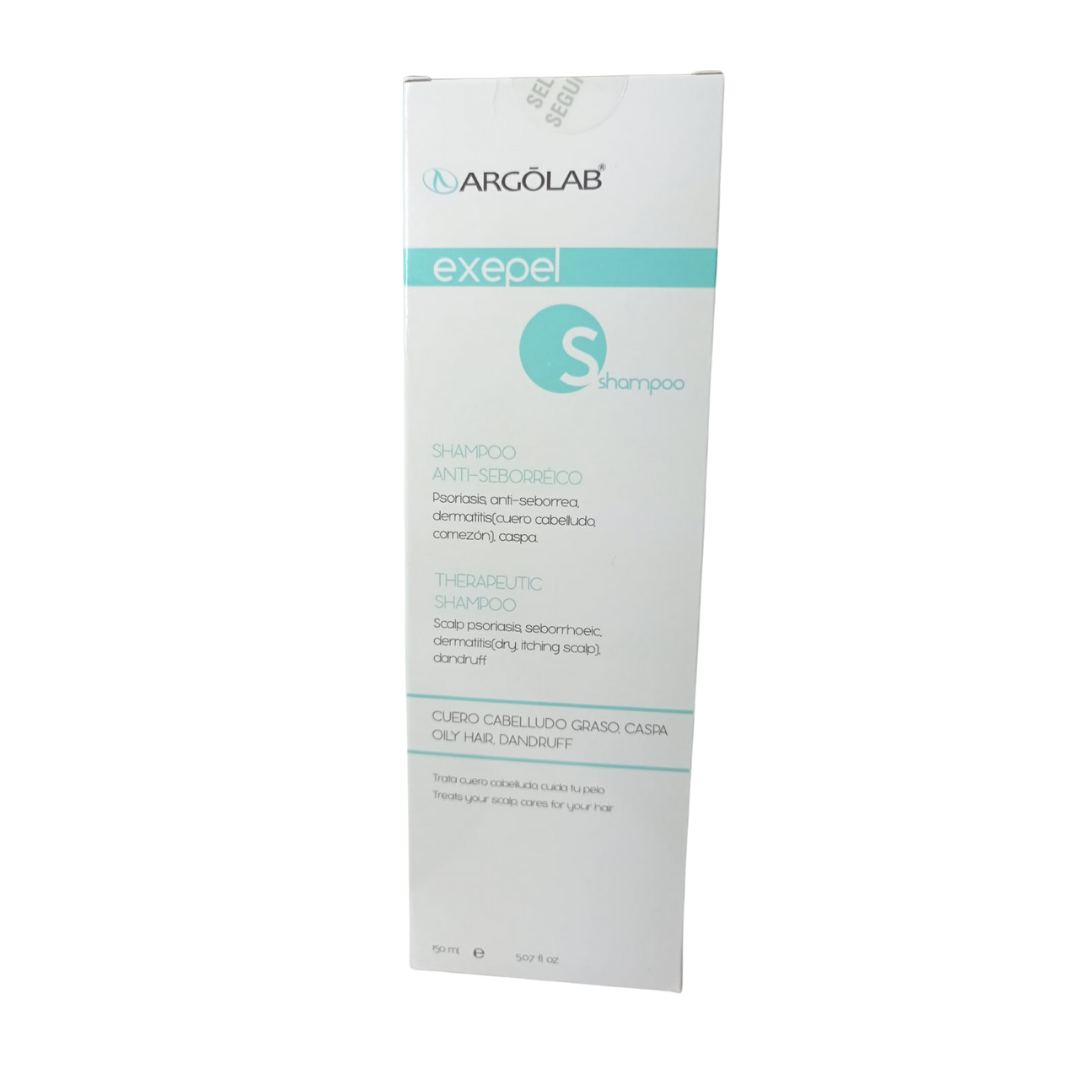 EXEPEL SHAMPOO ANTISEBORREICO 135 ML.