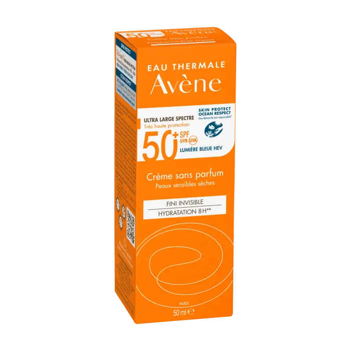 AVÉNE BLOQUEADOR FPS 50+ CREMA FACIAL 50 ML.