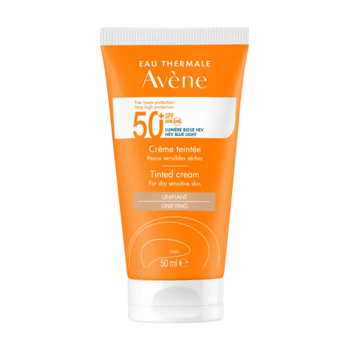 AVÉNE BLOQUEADOR FPS 50+ CREMA CON COLOR 50 ML.