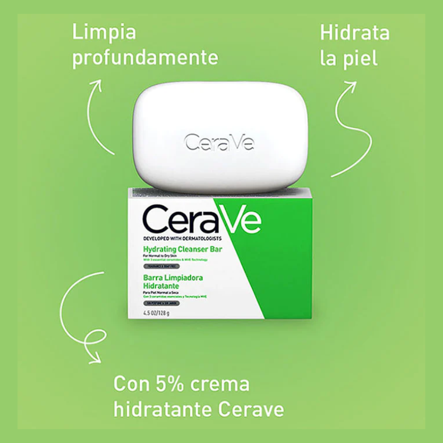 BARRA LIMPIADORA HIDRATANTE 128 GR.
