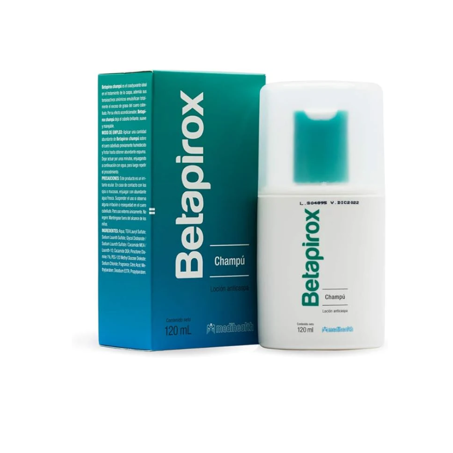BETAPIROX CHAMPU 120 ML.