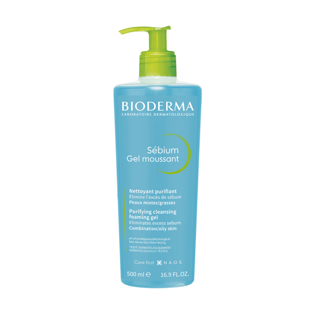 SEBIUM GEL MOUSSANT 500 ML.