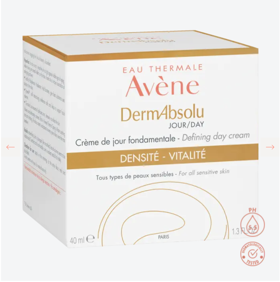 AVÈNE - DERMABSOLU CREMA DE DÍA REDENSIFICANTE 40ML.