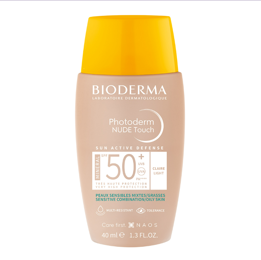 PHOTODERM NUDE TOUCH FPS 50+ TONO CLARO 40 ML.