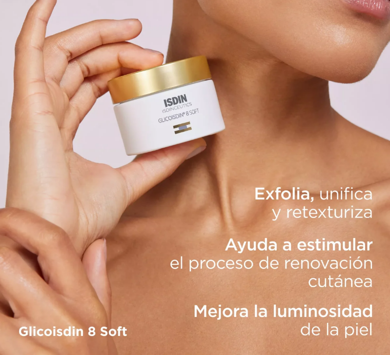 ISDINCEUTICS GLICOISDIN SOFT 8% CREMA 50 ML.