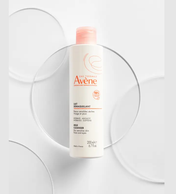AVÉNE LECHE DESMAQUILLANTE 200 ML.