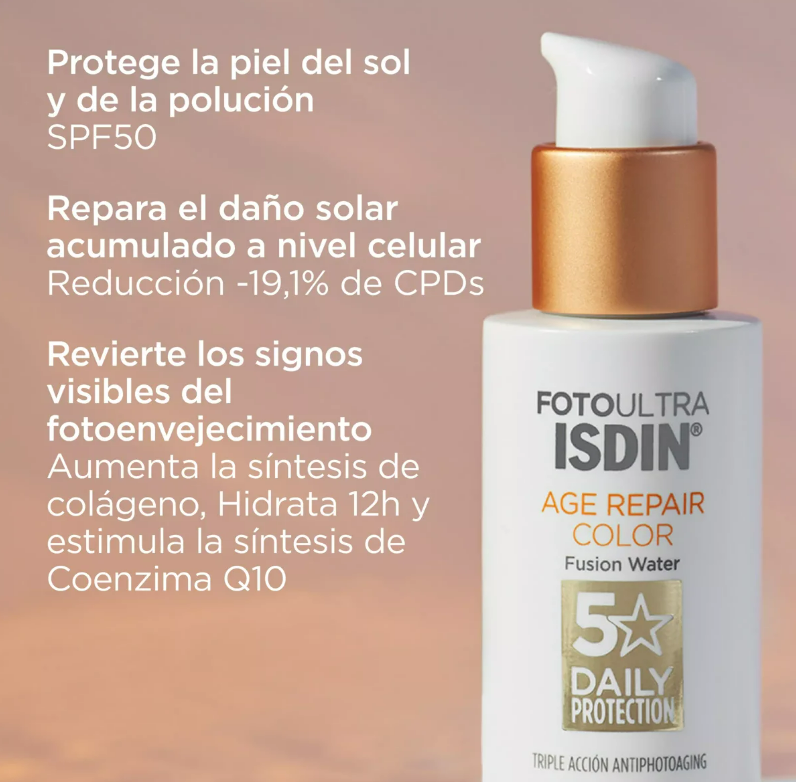 FOTOULTRA ISDIN 50 AGE REPAIR FUSION WATER COLOR 50ML