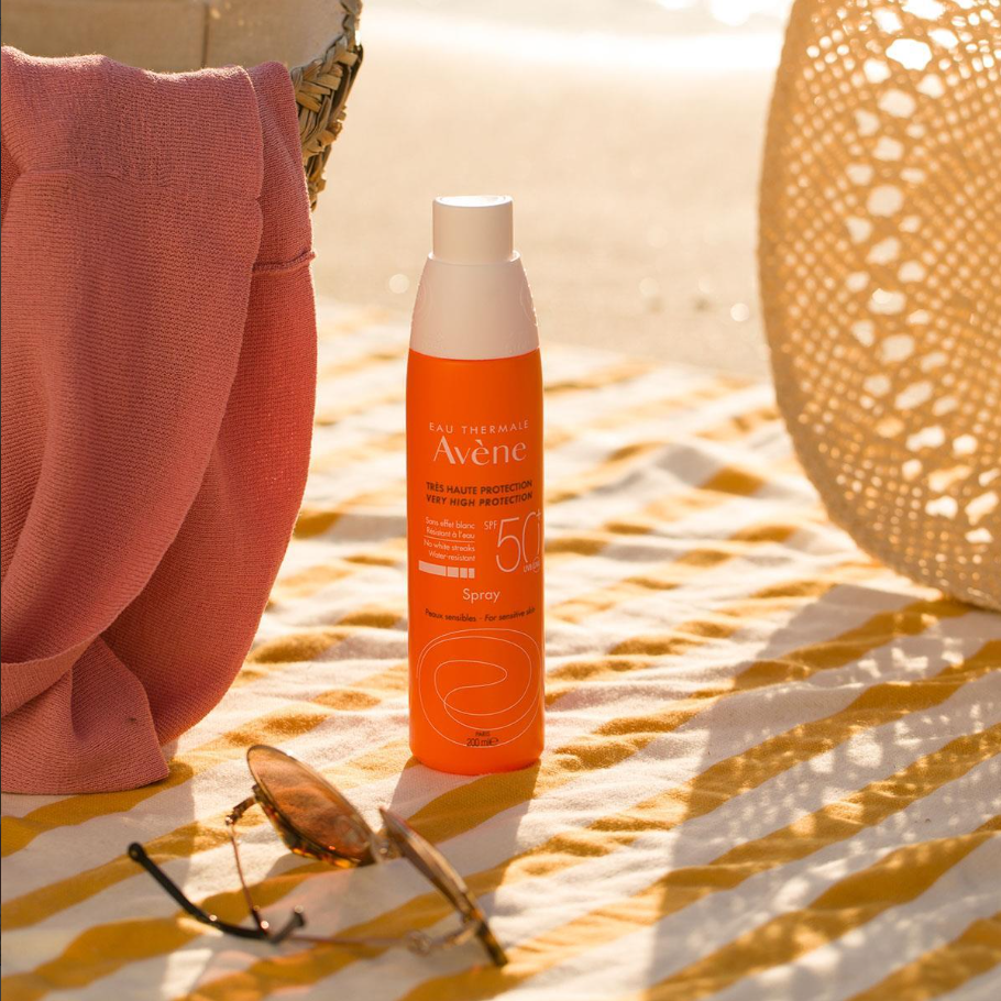 AVÉNE BLOQUEADOR CORPORAL FPS 50+ LECHE SPRAY 200 ML.