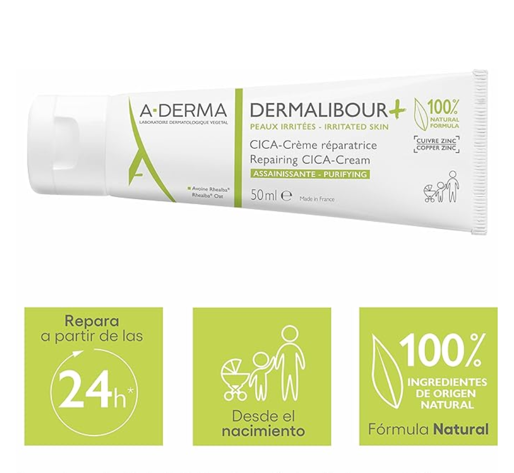 DERMALIBOUR+ CICA-CREMA REPATADORA 50 ML.