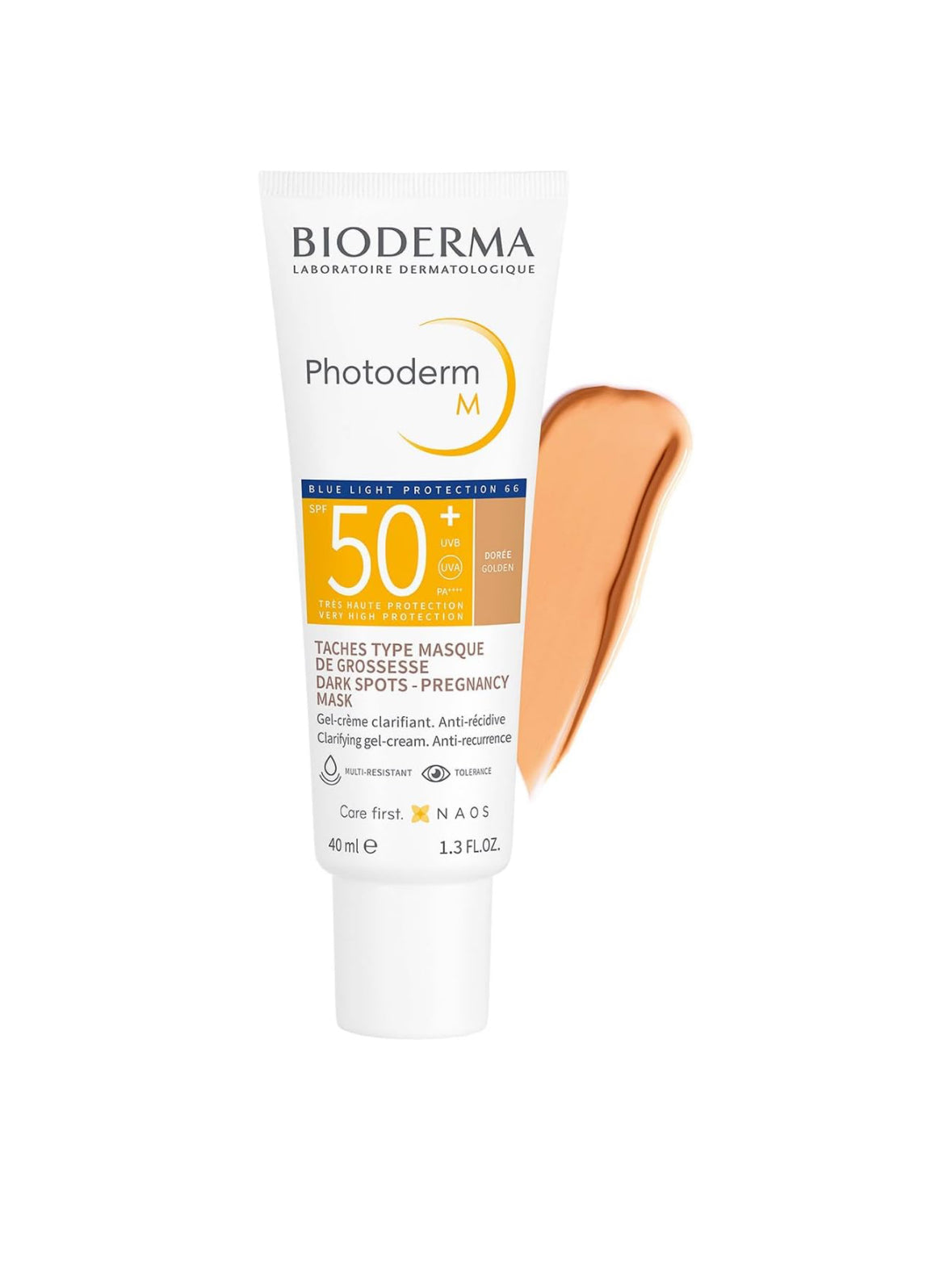 PHOTODERM M FPS 50+ GEL CREMA TONO DORADO 40 ML