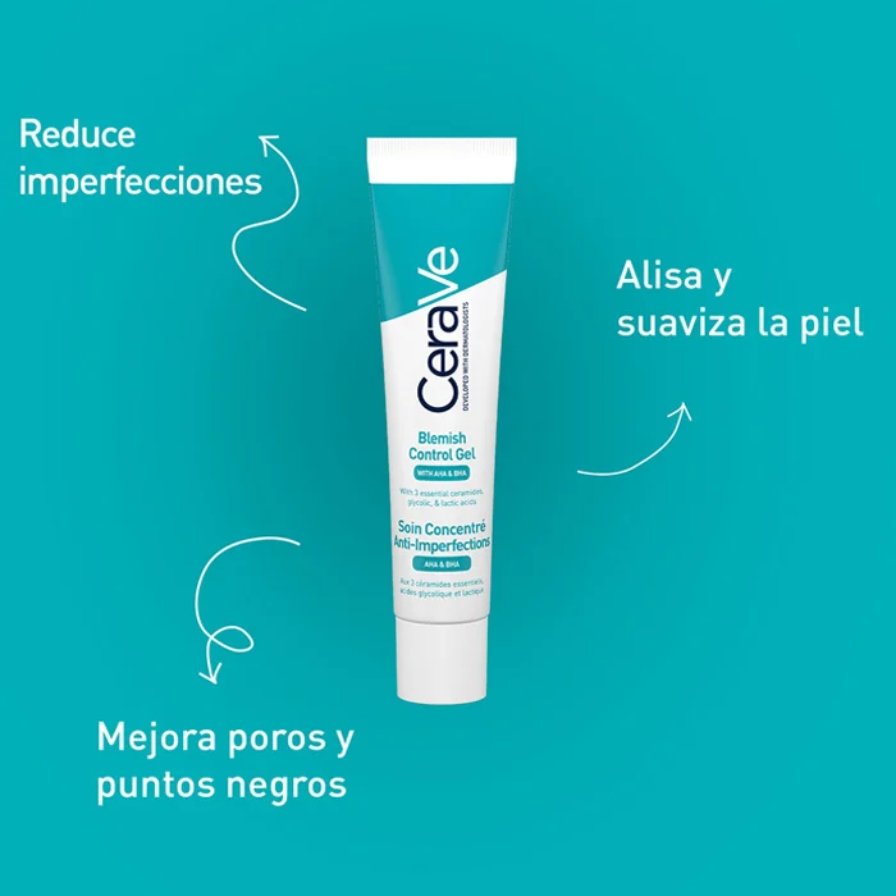 GEL CONTROL IMPERFECCIONES 40 ML.