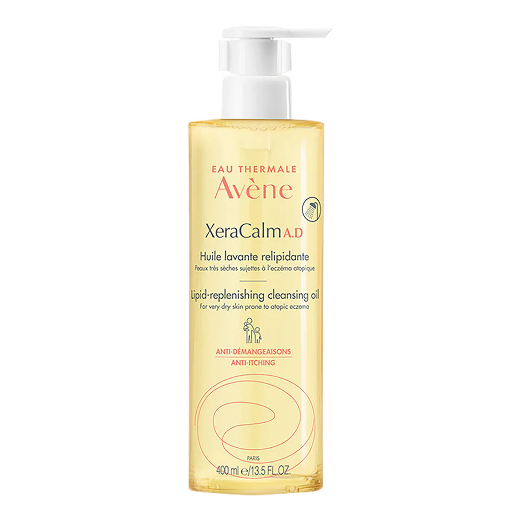 AVÉNE - XERACALM A.D ACEITE DERMO-LIMPIADOR RELIPIDIZANTE 400 ML.