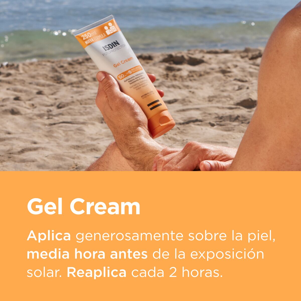 FOTOPROTECTOR GEL-CREMA 50+ 250 ML.