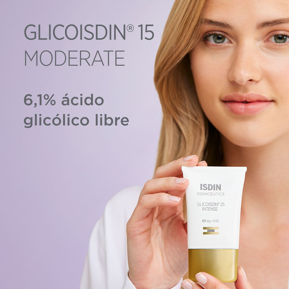 ISDINCEUTICS GLICOISDIN MODERATE 15% GEL 50 ML.