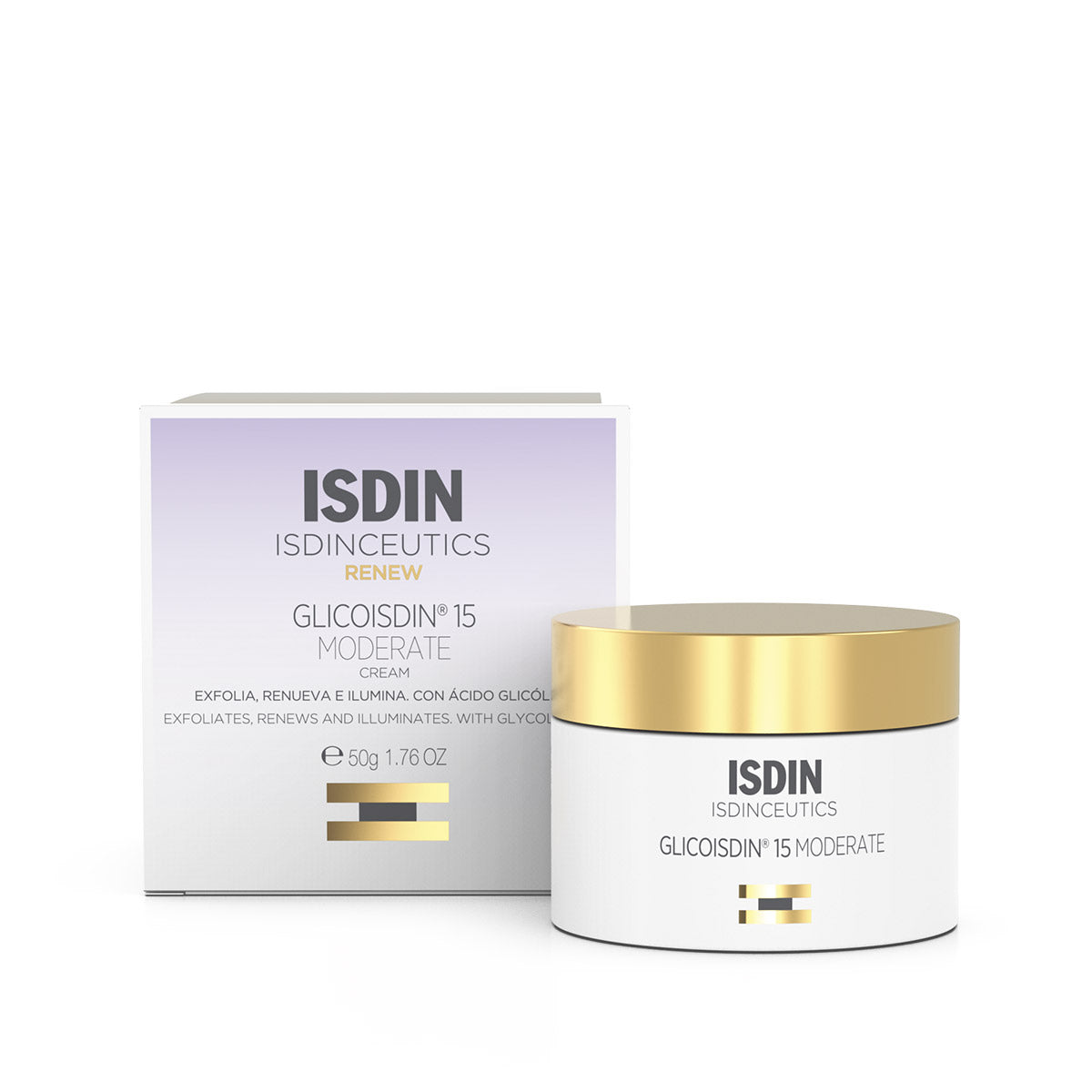 ISDINCEUTICS GLICOISDIN MODERATE 15% CREMA 50 ML.