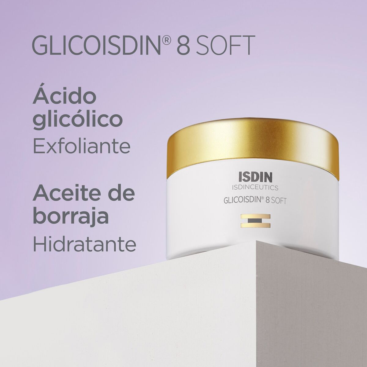 ISDINCEUTICS GLICOISDIN SOFT 8% CREMA 50 ML.
