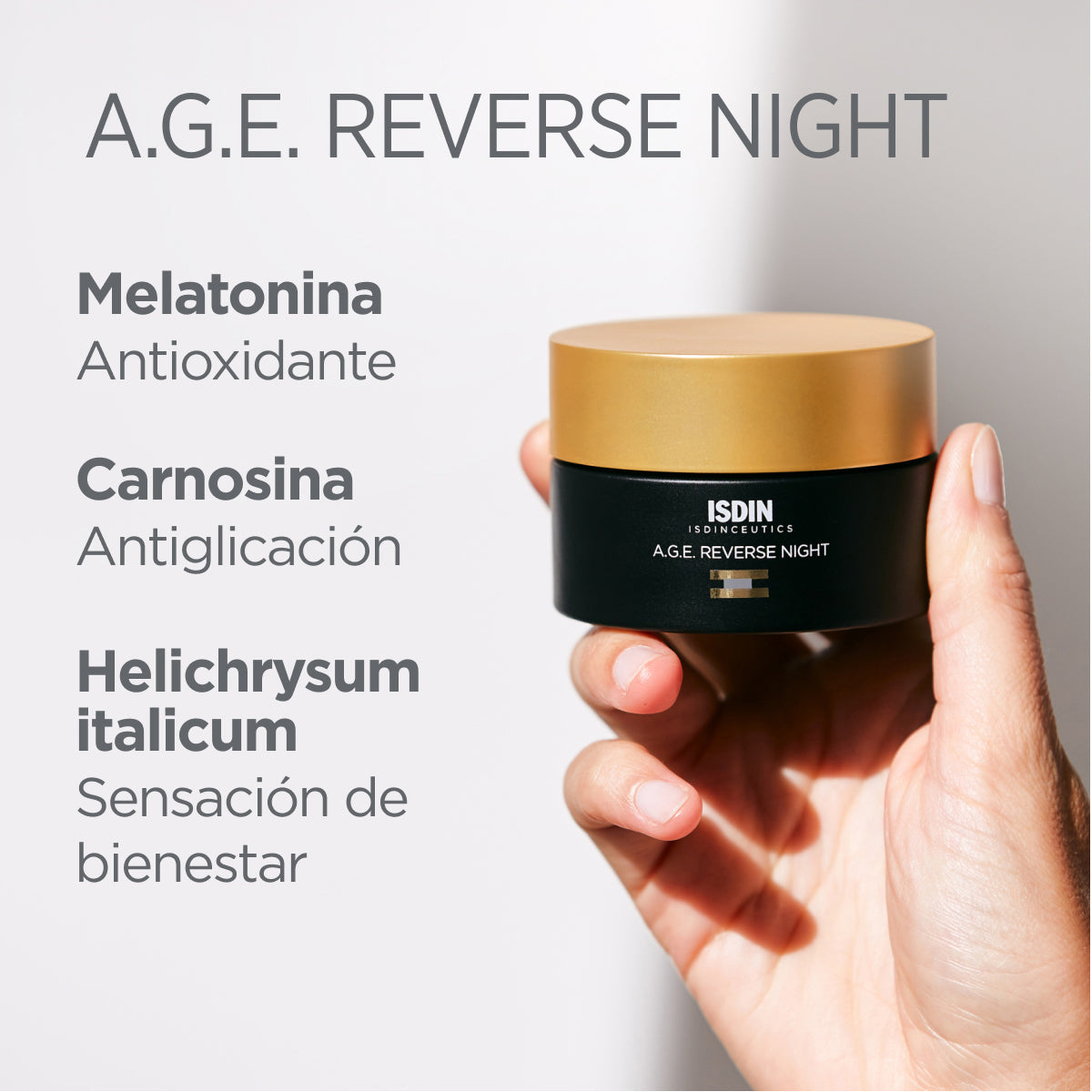 ISDINCEUTICS AGE REVERSE CREMA PARA NOCHE 50 ML.