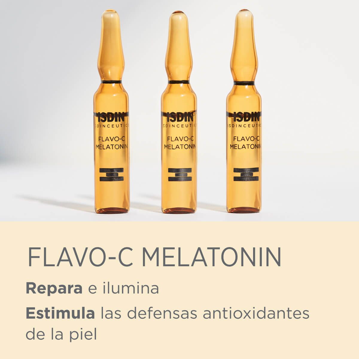 ISDINCEUTICS FLAVO-C ULTRAGLI AMP. 10 U 2 ML. NOCHE