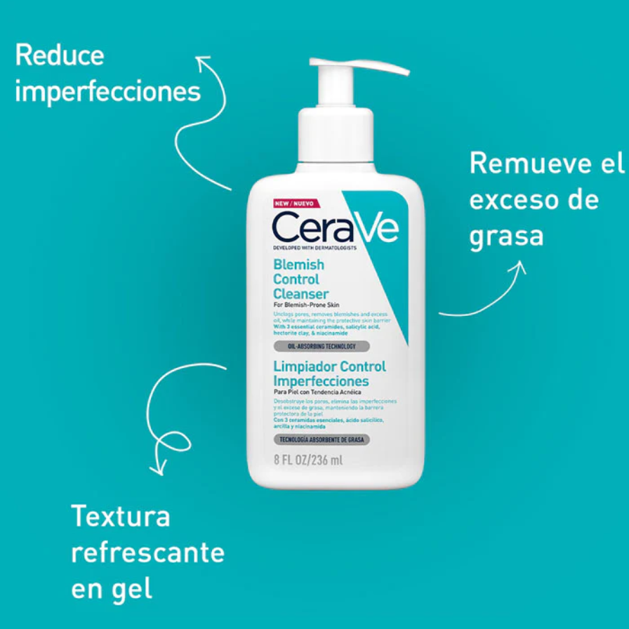 LIMPIADOR CONTROL DE IMPERFECCIONES 236 ML.