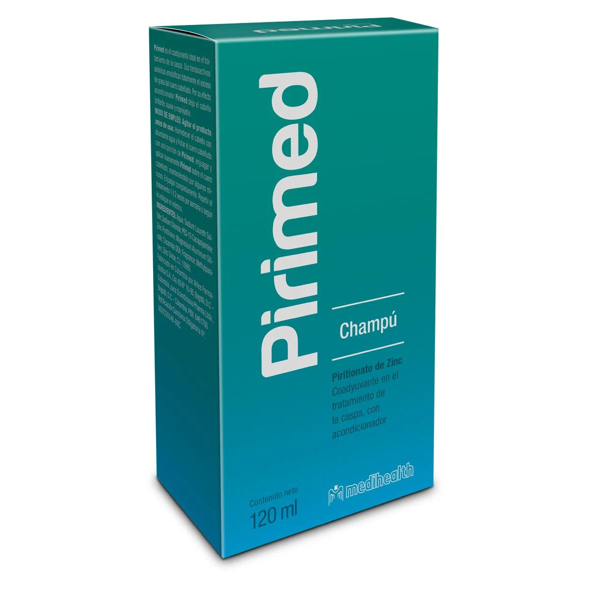 PIRIMED ANTICASPA SHAMPOO LOCIîN 120 ML.