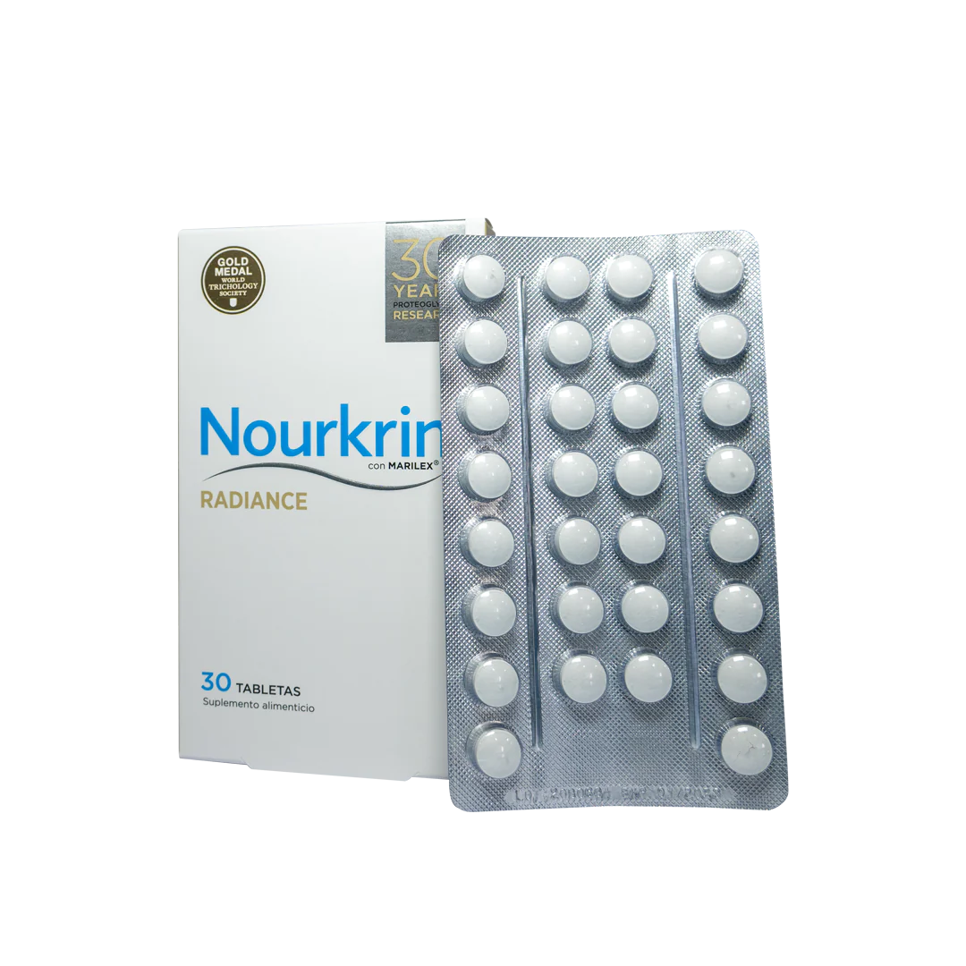NOURKRIN RADIANCE SUPLEMENTO ALIMENTICIO 30 TABLETAS.