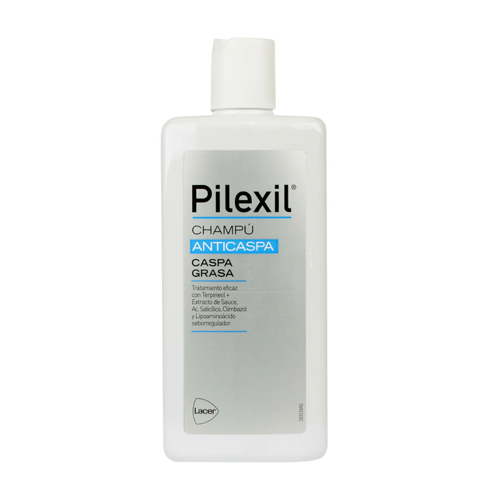 PILEXIL SHAMPOO ANTICASPA GRASA 300 ML.