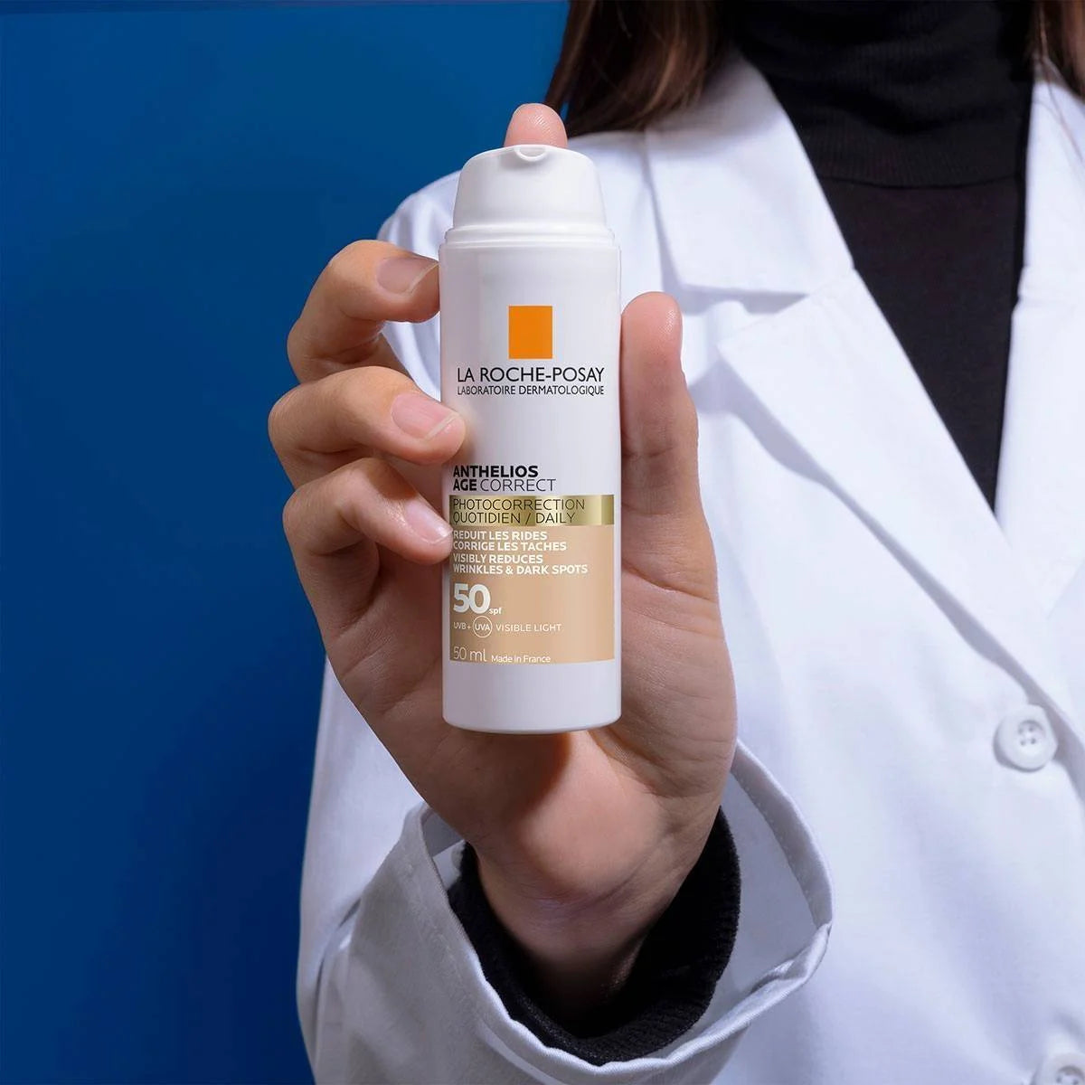 ANTHELIOS AGE CORRECT COLOR 50+ DAILY 50 ML.