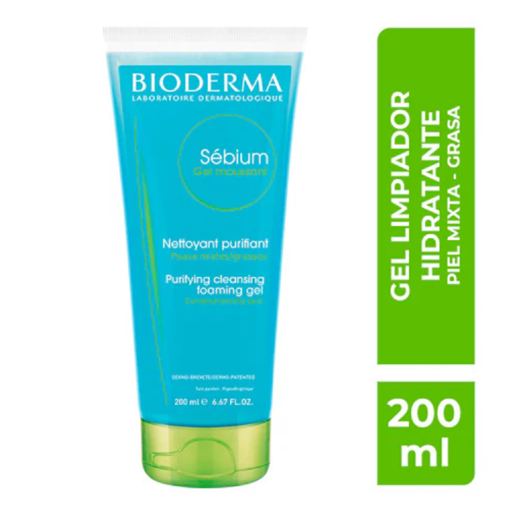 SEBIUM GEL MOUSSANT 200 ML.