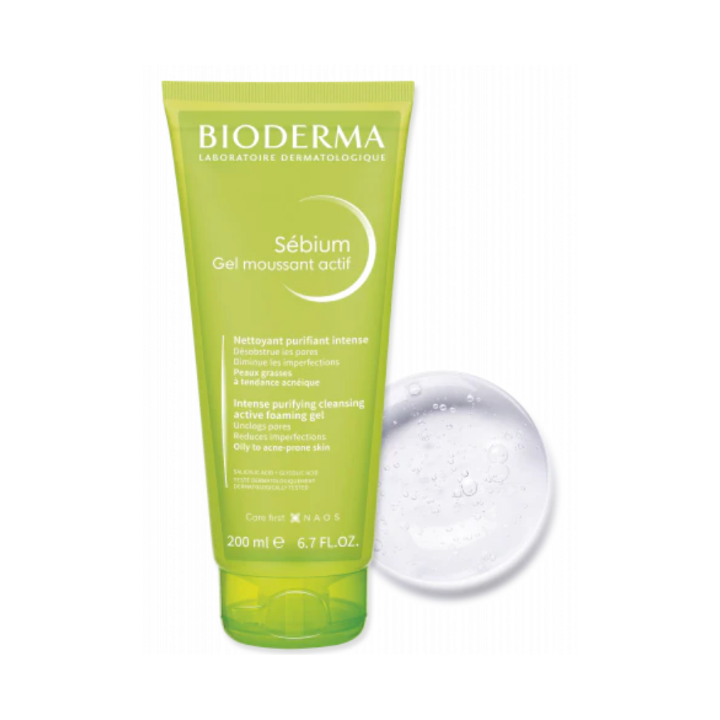 SEBIUM GEL MOUSSANT ACTIF 200 ML.