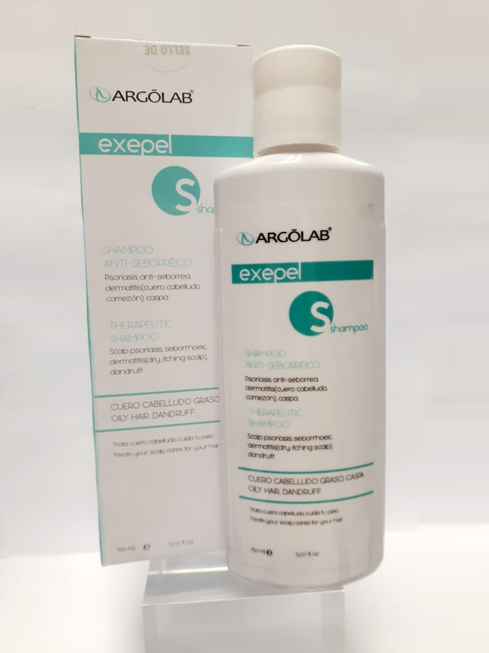 EXEPEL SHAMPOO ANTISEBORREICO 135 ML.