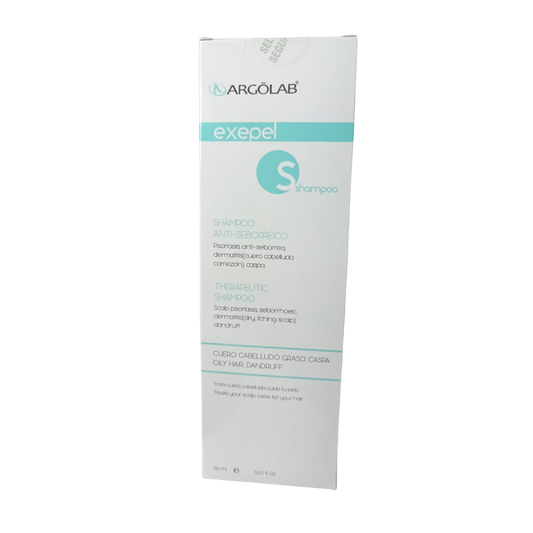 EXEPEL SHAMPOO ANTISEBORREICO 135 ML.