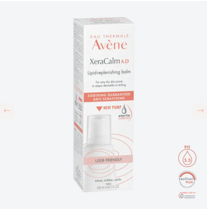 AVÉNE - XERACALM A.D BÁLSAMO RELIPIDIZANTE 200 ML.
