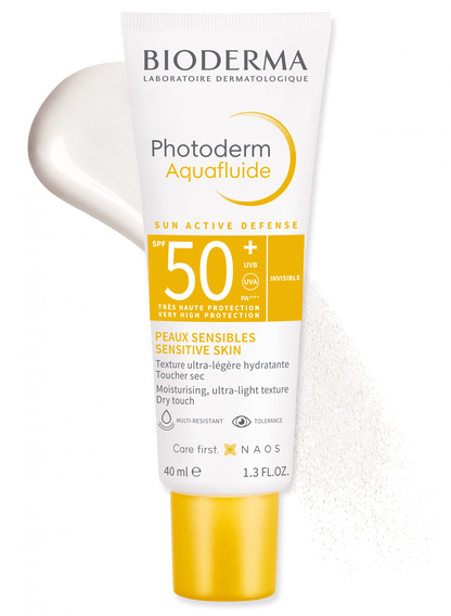 PHOTODERM AQUAFLUIDO FPS 50+ TOQUE SECO SIN COLOR 40 ML.
