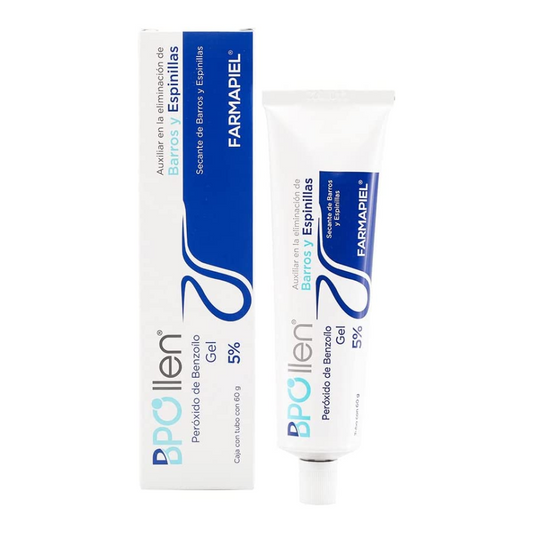 BPOLLEN GEL 5 % PERîXIDO DE BENZOILO 60 GR.