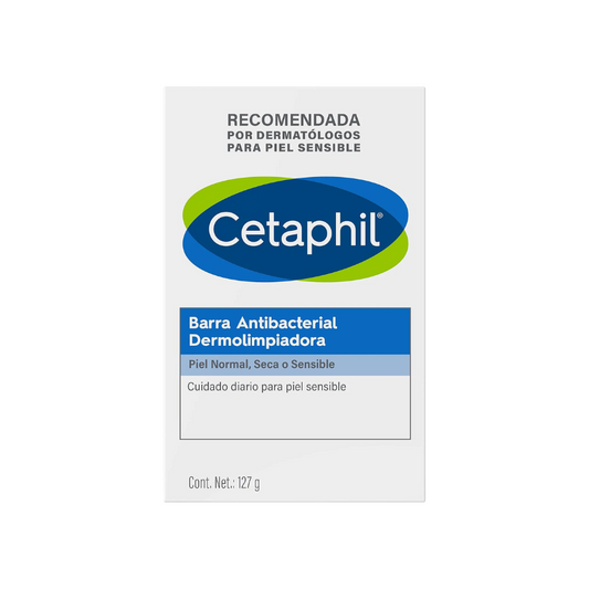 CETAPHIL BARRA DERMOLIMPIADORA ANTIBACTERIAL 127 GR.