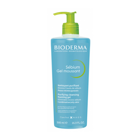 SEBIUM GEL MOUSSANT 500 ML.