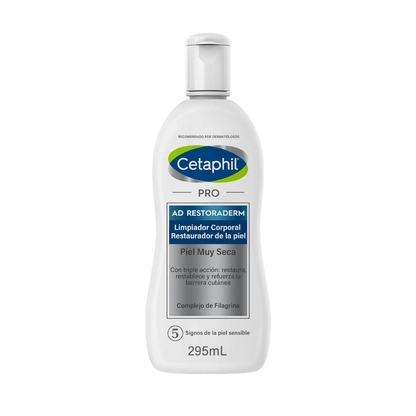 CETAPHIL PRO AD RESTORADERM LIMPIADOR 295 ML.