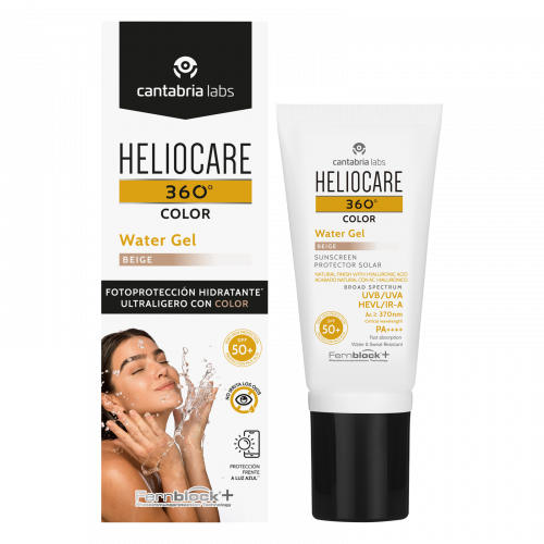 HELIOCARE 360 SPF 5O+ WATER GEL BEIGE 50 ML.