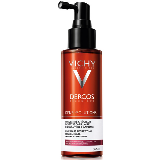 DERCOS DENSI-SOLUTIONS LOCIÓN CONCENTRADO REDENSIFICADOR DE MASA CAPILAR - CABELLO FINO Y ESCASO 100 ML.