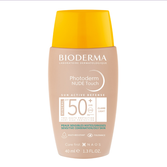 PHOTODERM NUDE TOUCH FPS 50+ TONO CLARO 40 ML.