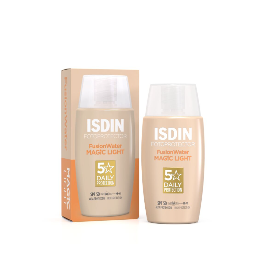 FOTOPROTECTOR ISDIN FUSION WATER LIGHT MAGIC 50+ 50ML