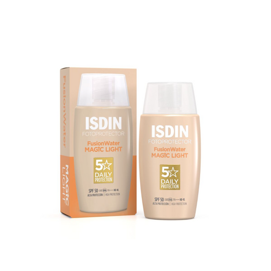 FOTOPROTECTOR ISDIN FUSION WATER LIGHT MAGIC 50+ 50ML