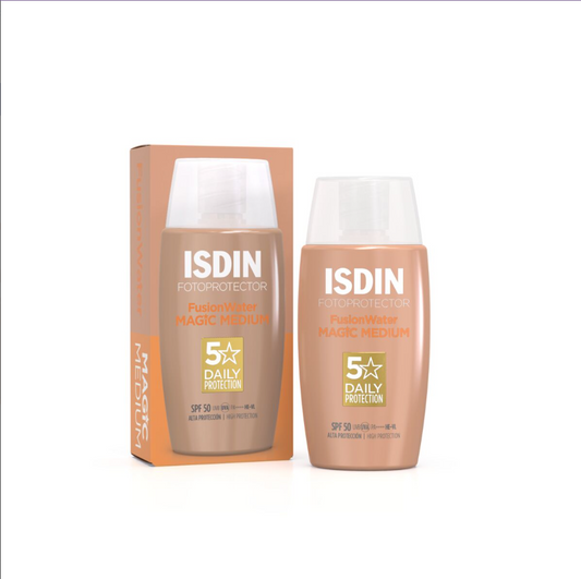 FOTOPROTECTOR ISDIN FUSION WATER MEDIUM MAGIC 50+ 50ML