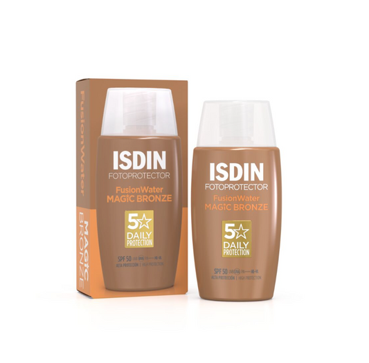 FOTOPROTECTOR ISDIN FUSION WATER BRONZE MAGIC 50+ 50ML