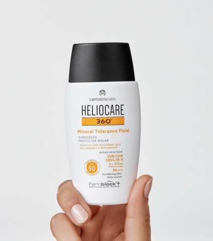 HELIOCARE 360º MINERAL TOLERANCE FLUIDO FPS 50+ 50 ML.