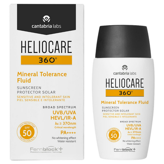 HELIOCARE 360º MINERAL TOLERANCE FLUIDO FPS 50+ 50 ML.