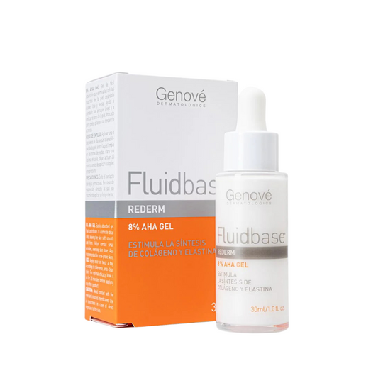FLUIDBASE REDERM 8% AHA GEL 30 ML.
